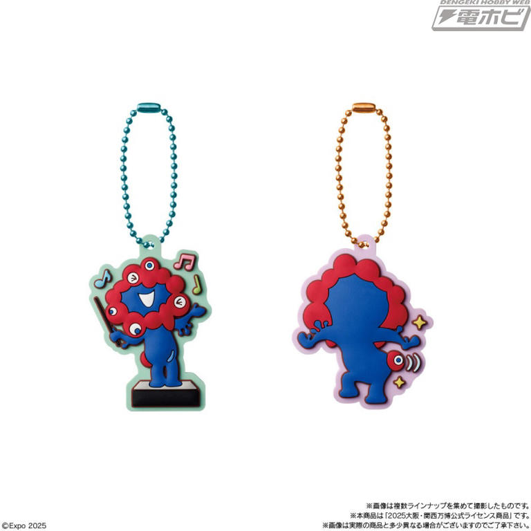 表情豊かなミャクミャクをラバマスにデザイン！大阪・関西万博の公式