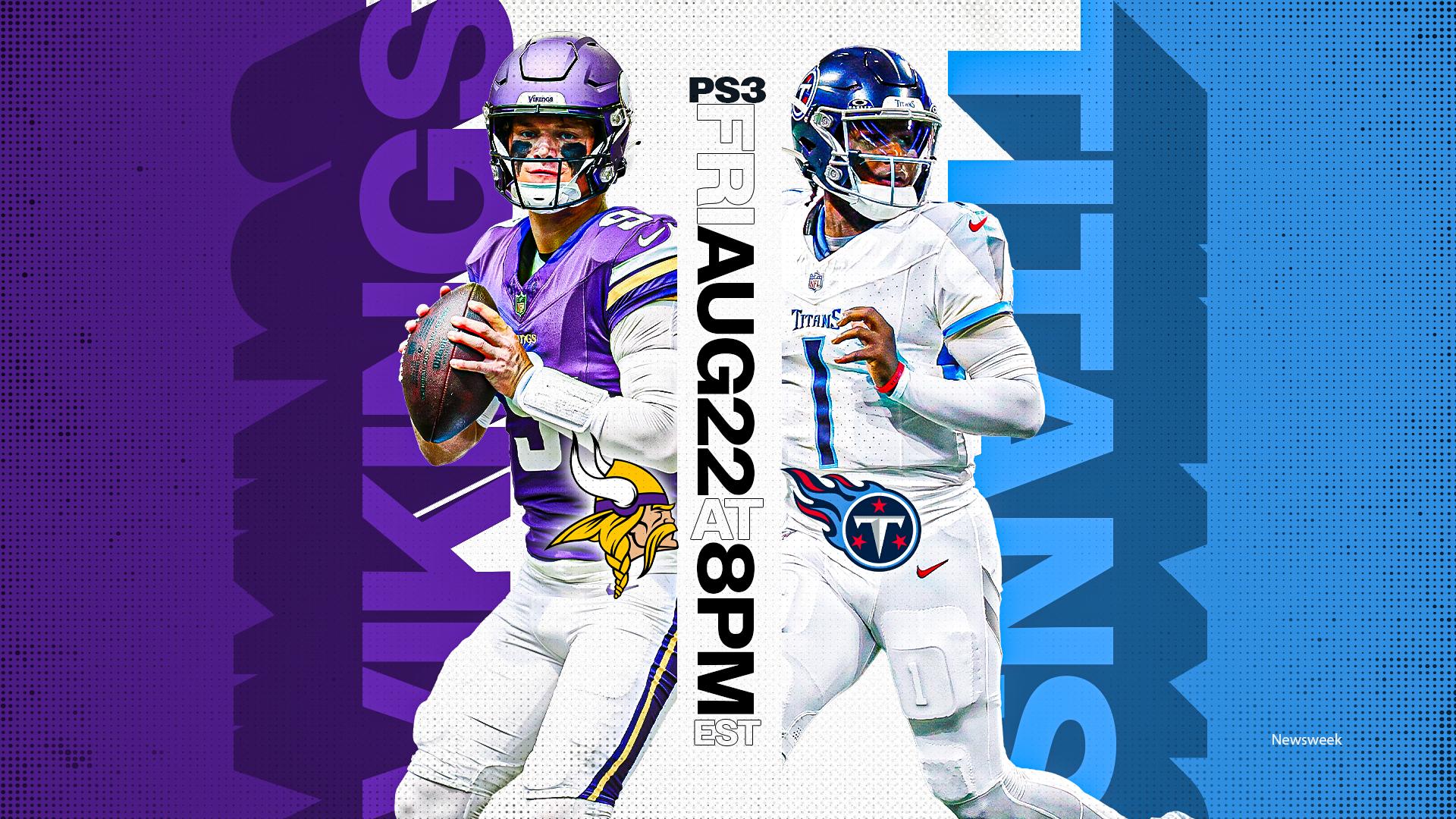 How to Watch Vikings vs Titans Live Stream NFL Preseason, TV Channel