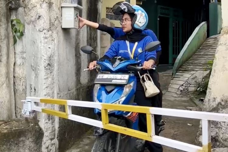 Mahasiswa Unila Kembangkan Portal Sidik Jari, Cegah Pencurian Motor