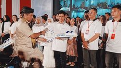 Menteri PKP Hadiri Acara Akad dan Serah Terima Kunci 1.080 Debitur FLPP di Sumedang