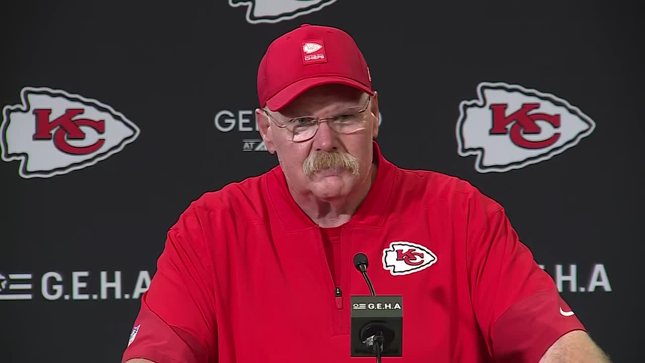Chiefs coach Andy Reid addresses bullet incident at office(00)