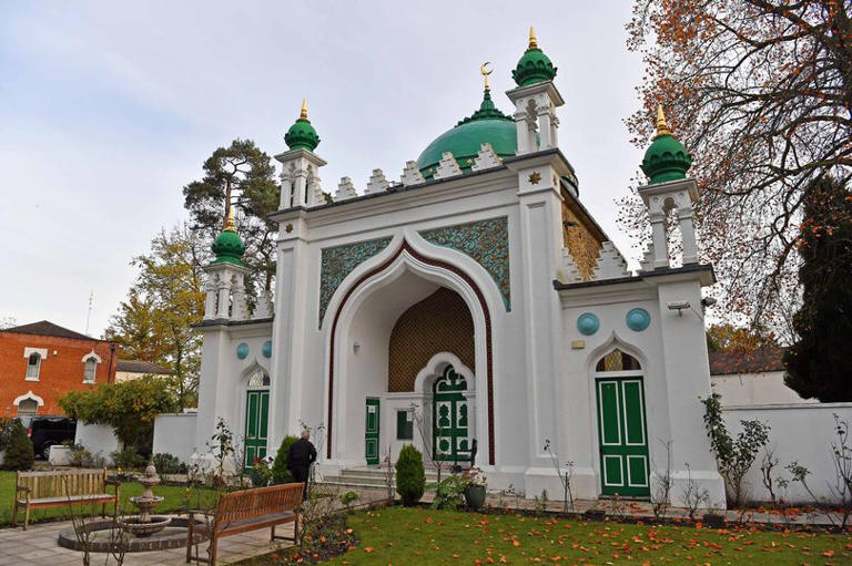 Shah Jahan Mosque in Woking was built in 1889, making it the UK's first purpose-built mosque