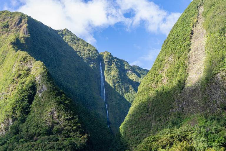 Une cascade dans le cirque de Salazie ©CHAO-FENG LIN/ Getty Images Plus