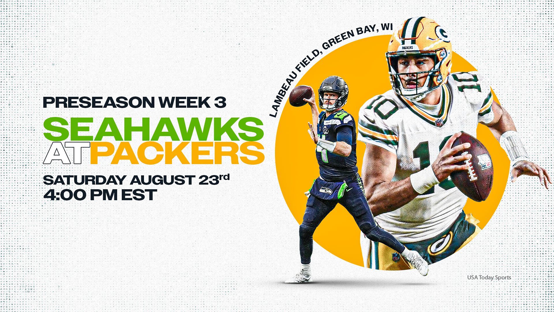 What TV channel is Packers vs. Seahawks on today? Time, TV schedule for NFL preseason game