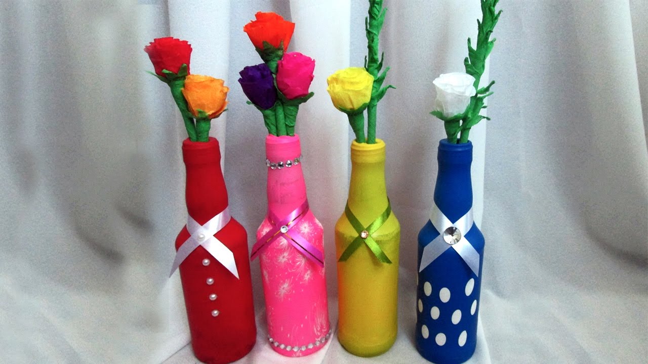 DIY Balloon Bottle Decoration