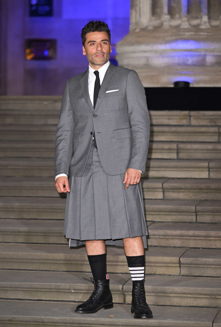 Male celebrities rocking skirts and dresses
