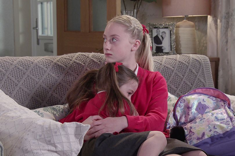 Mick and Lou's children appeared in the ITV soap after their parents earlier this year