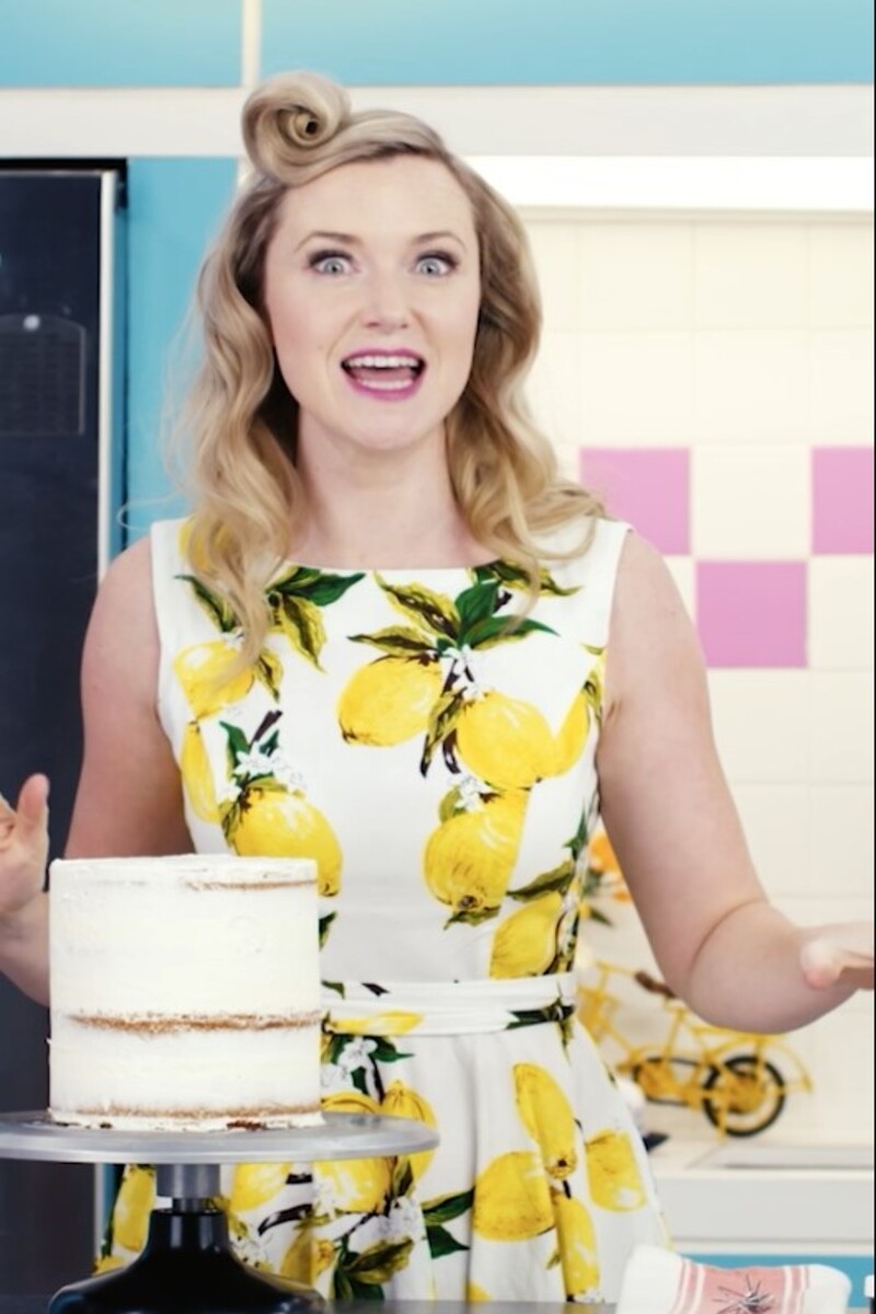 Blaubeer-Mascarpone-Torte mit zarter Vanillebuttercreme