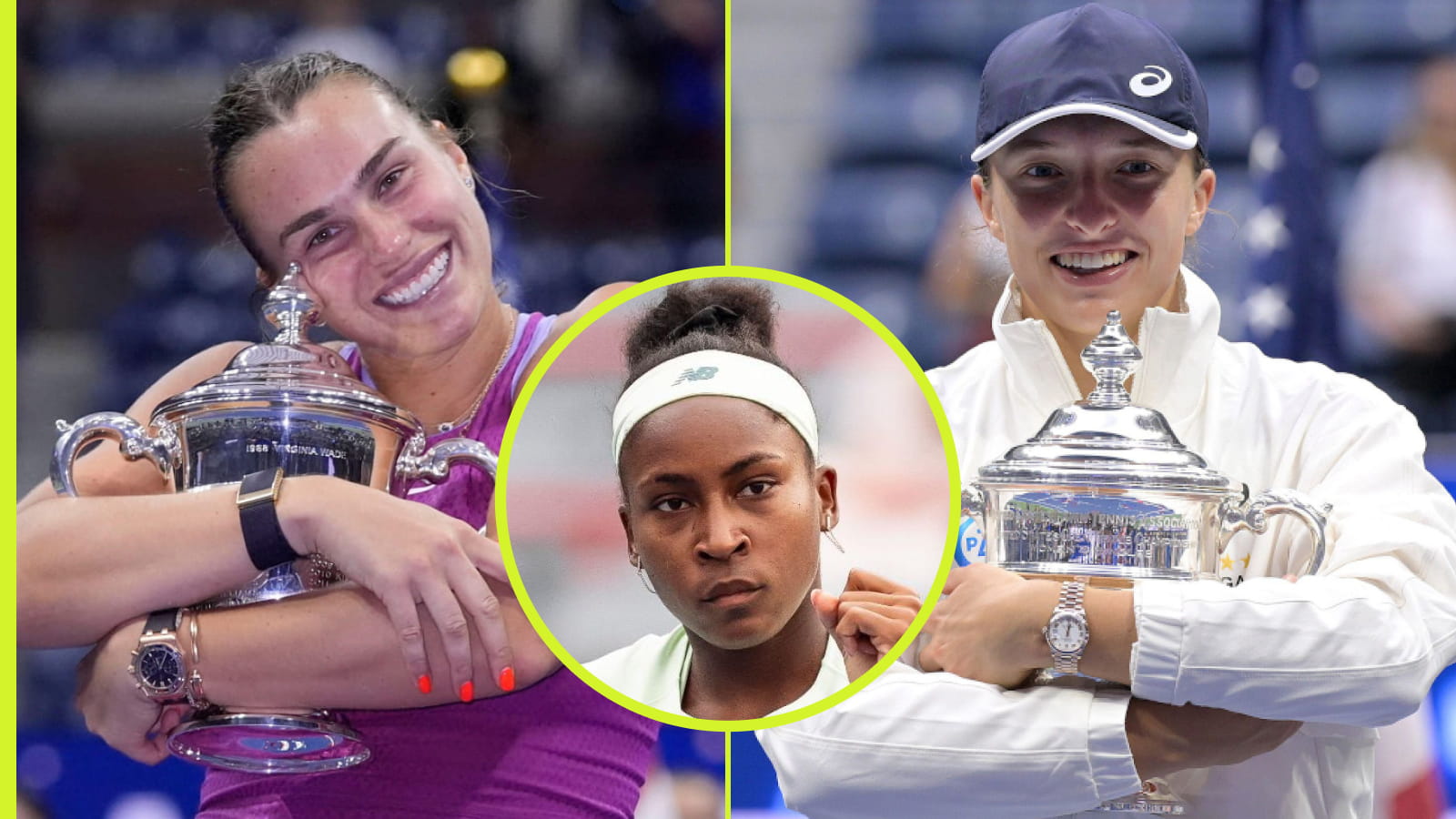 Coco Gauff responds to calls for Iga Swiatek and Aryna Sabalenka to be 