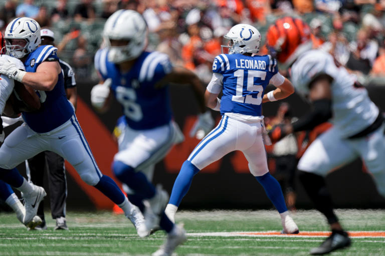 Colts backup QB Riley Leonard on making more money at Notre Dame