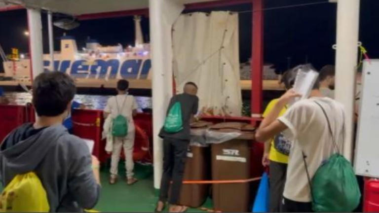 Mediterranea è entrata nel porto di Trapani