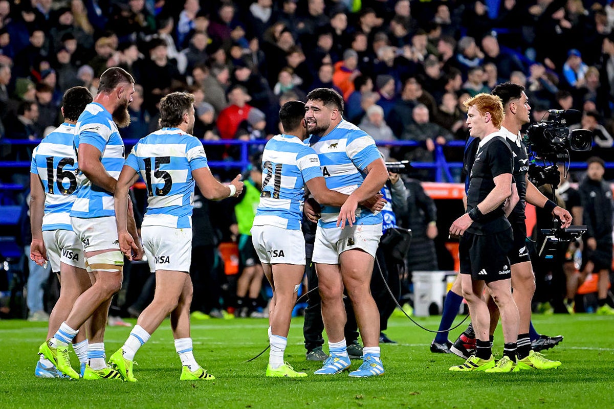 Argentina win first-ever home Test over New Zealand in Rugby Championship
