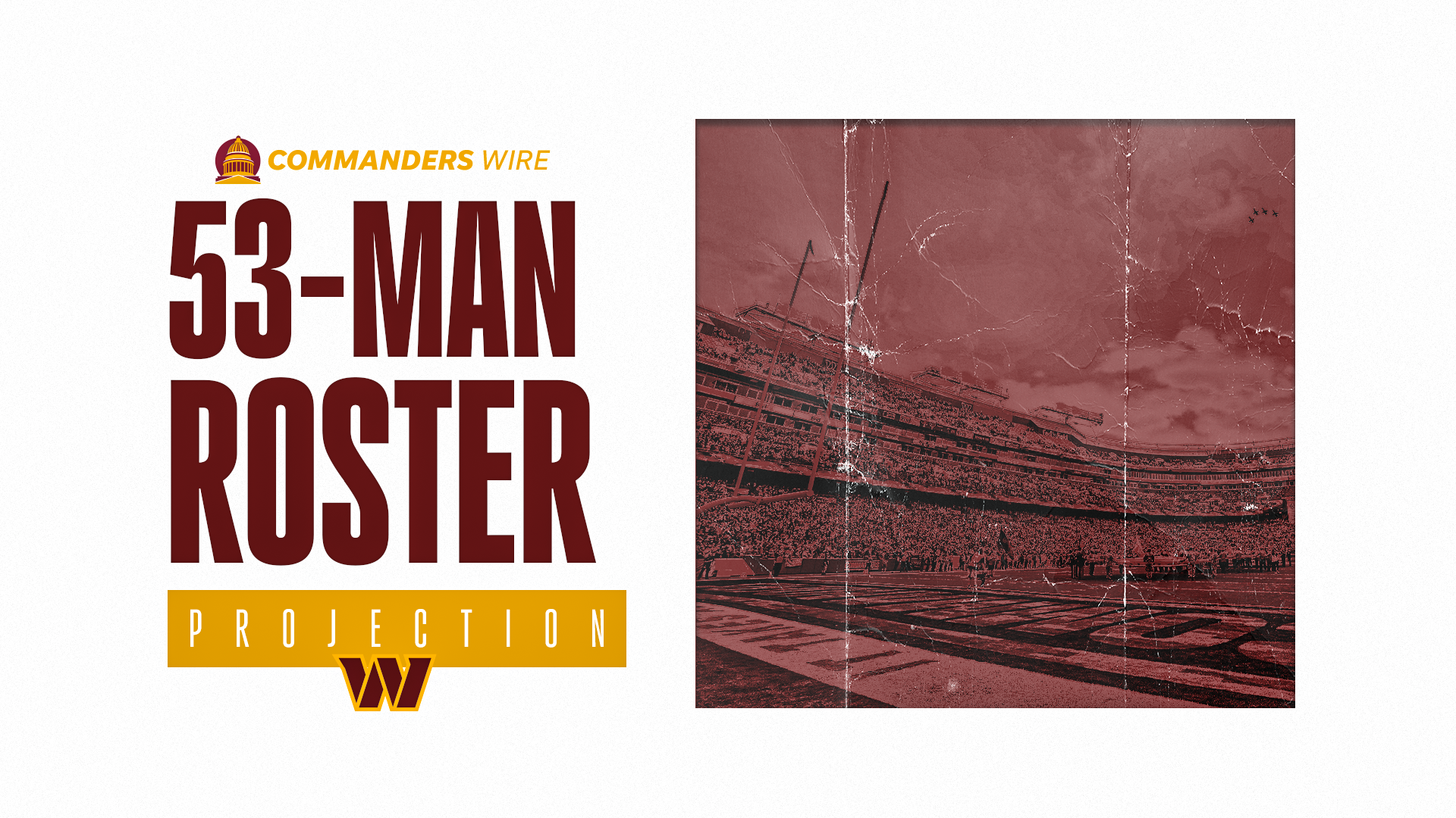 Commanders 53-man roster prediction features tough decisions