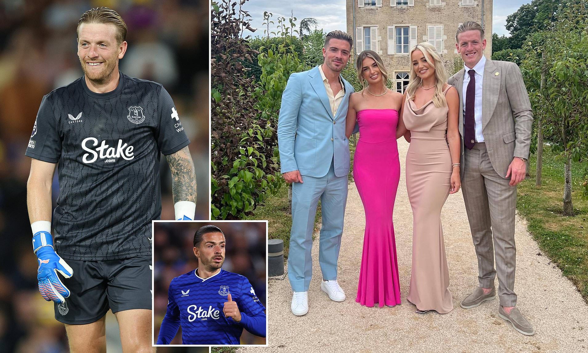 Jordan Pickford reveals his role in convincing Jack Grealish to sign for Everton