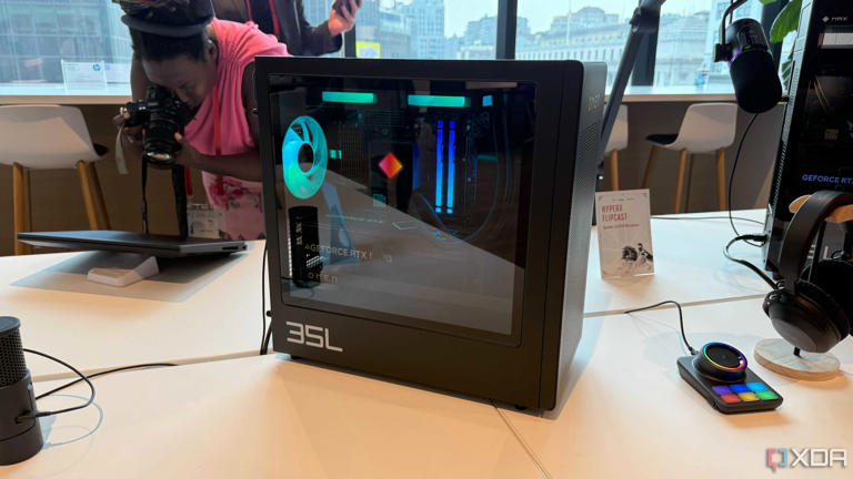 HP Omen 35L gaming desktop.