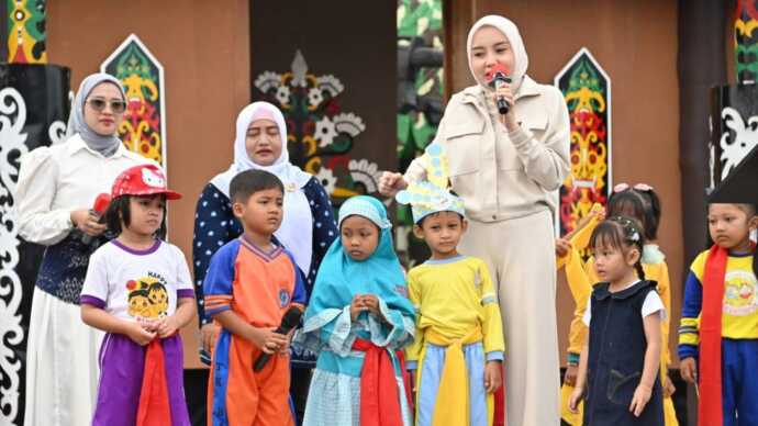 HIMPAUDI Dua Dekade, Bunda PAUD Kalteng Ajak Perkuat Komitmen Pendidikan Anak Usia Dini