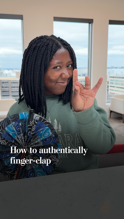 How to authentically finger-clap
