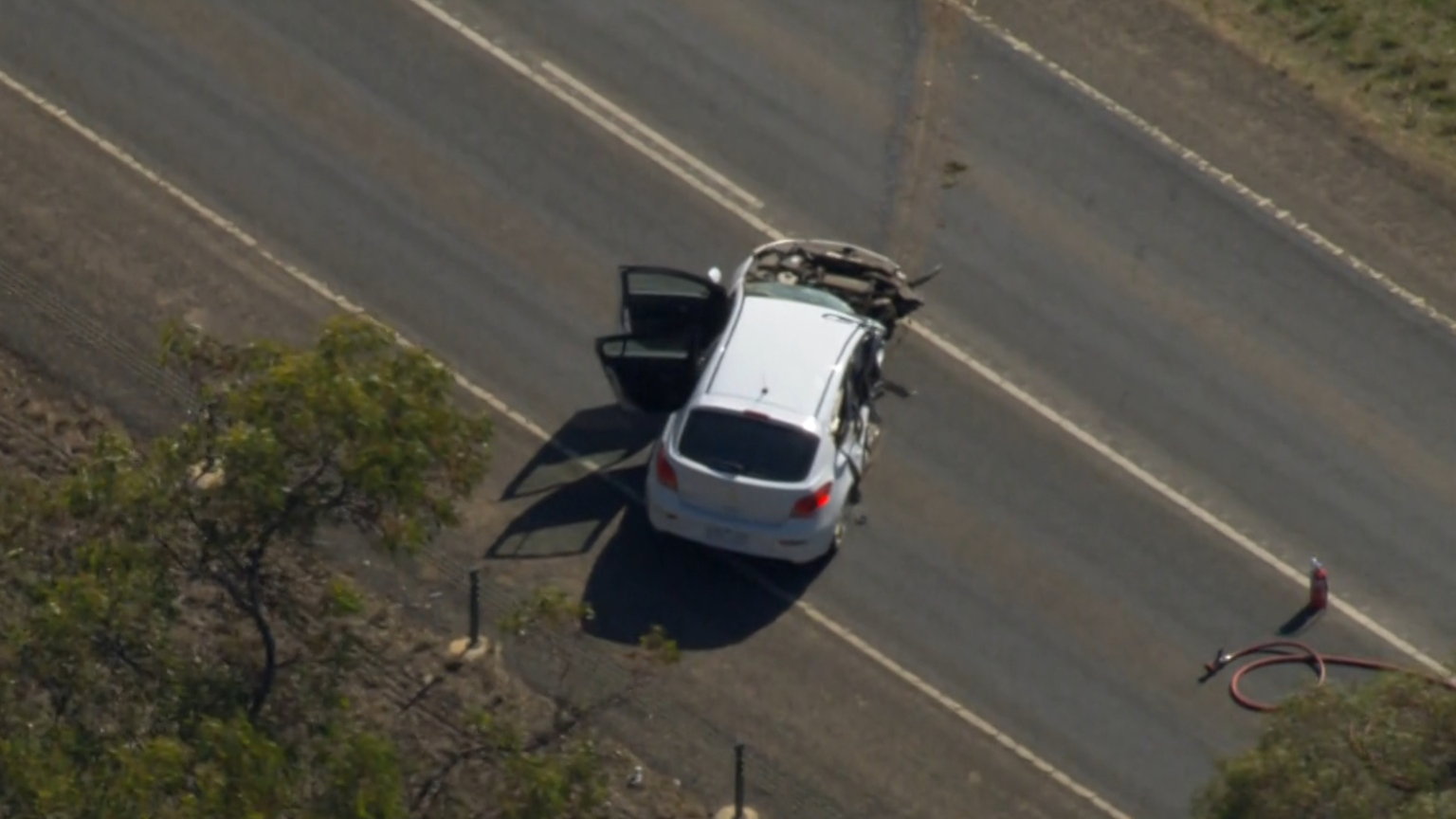 Motorist killed along with driver of stolen car in 'horrific' crash