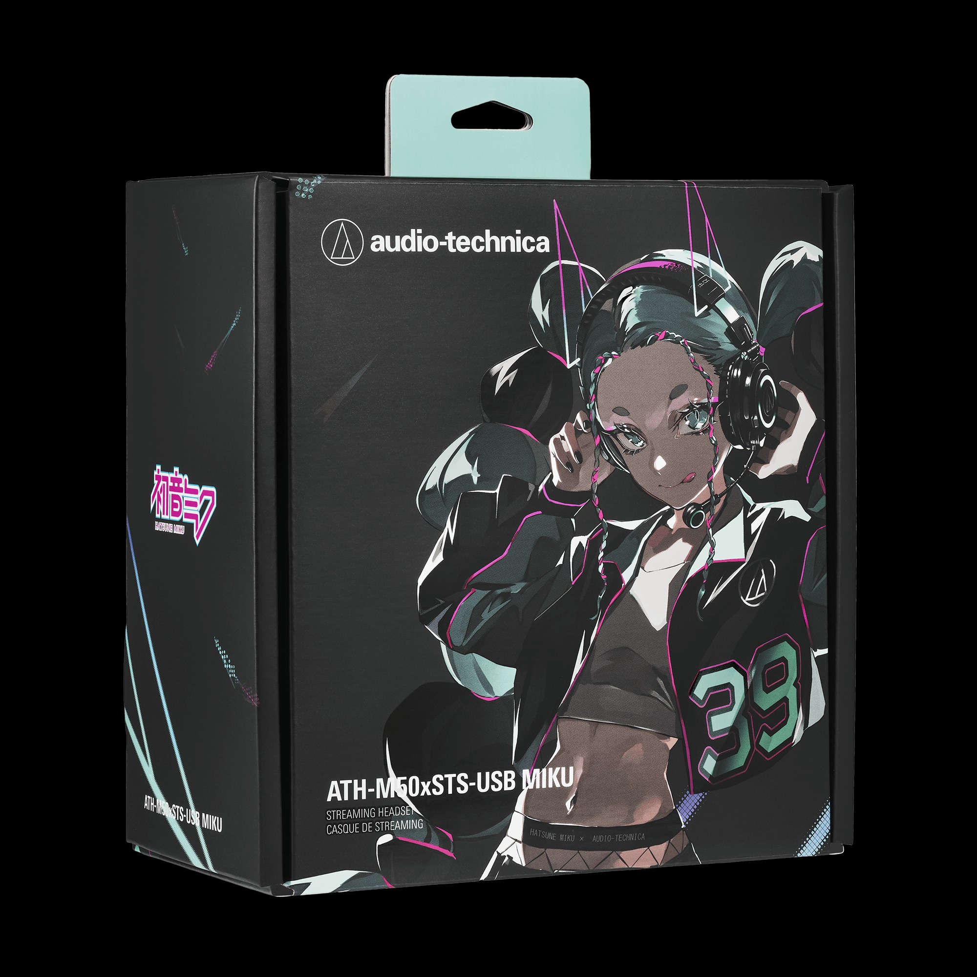 Audio-Technica Unveils ATH-M50xSTS-USB MIKU Headset for Streaming