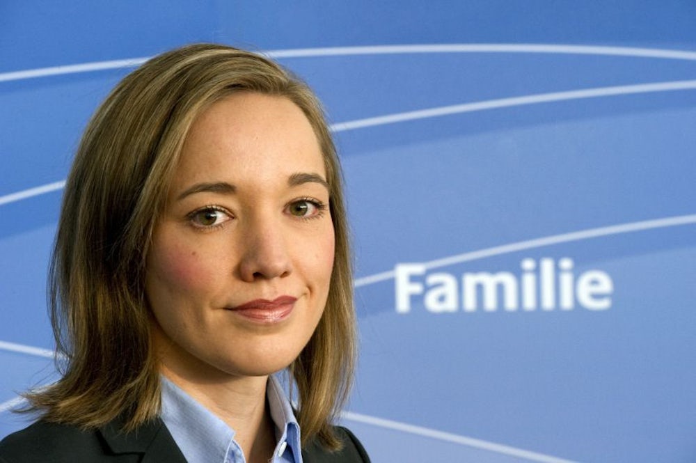 Kristina Schröder, damals noch Kristina Köhler, zu ihrer Zeit als Familienministerin 2010.