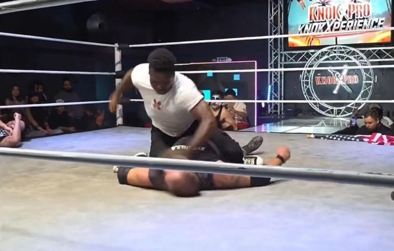 Rampage Jackson’s son Raja ‘pummels pro wrestler’ in horrifying video ...
