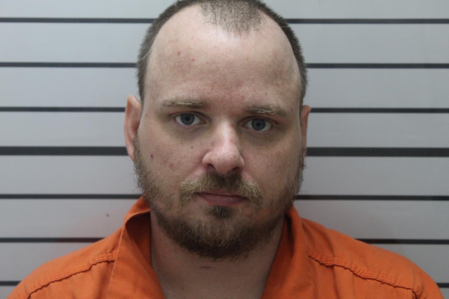 The girl’s mother, Cherie Walker, 33, and her stepfather, Dustin Walker, 34, (pictured) were both arrested after they allegedly failed to provide supervision or medical assistance for their daughter (Muskogee County Sheriff’s Department)