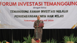 Investasi Temanggung Capai Rp1,75 Triliun, Lebih Rendah dari Target 2025