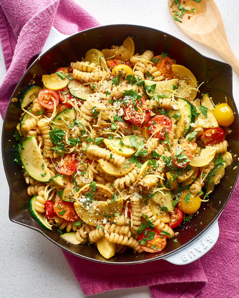 Lemon Butter Pasta & Veggies