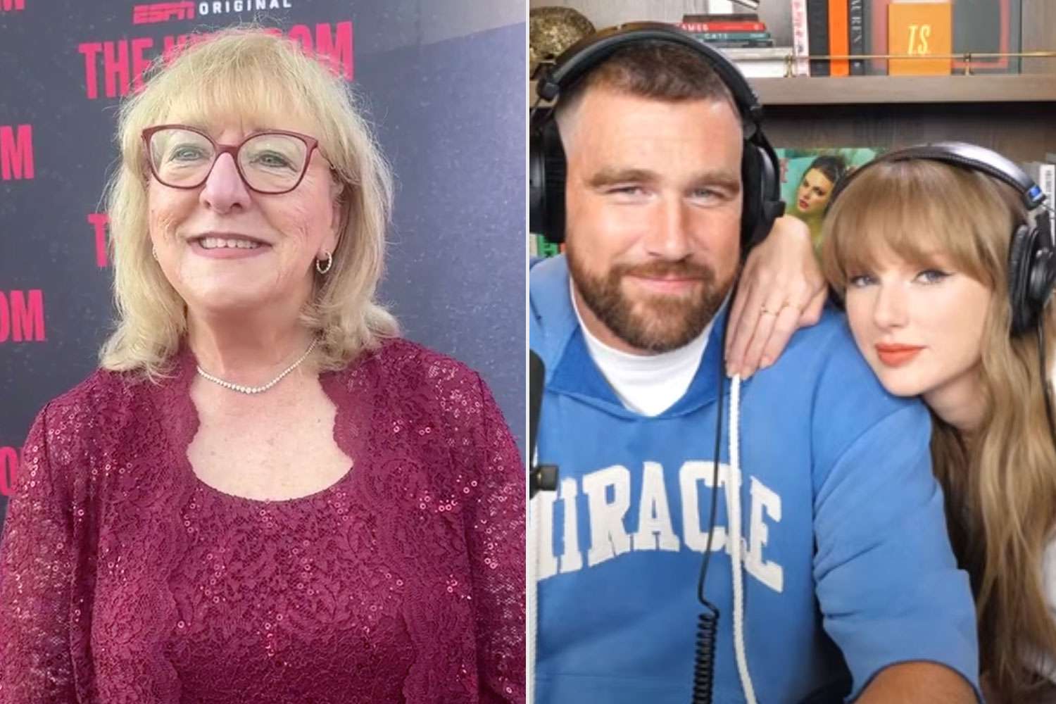 Donna Kelce Shares Her Emotional Reaction to Taylor Swift's Appearance(00)