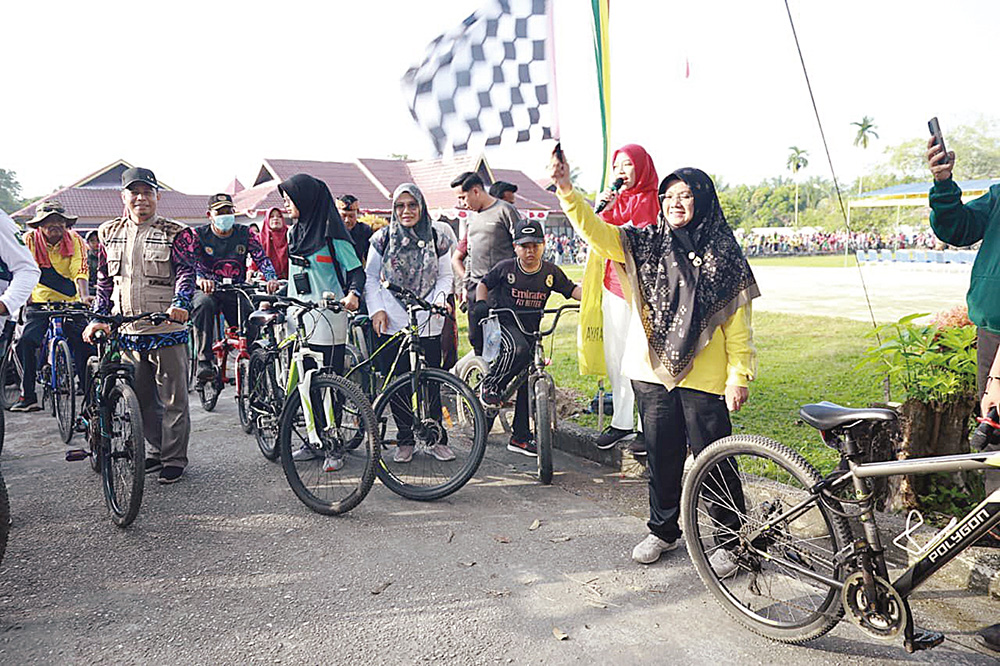 Tour de Sawah Iven Bangkitkan Ekonomi Rakyat