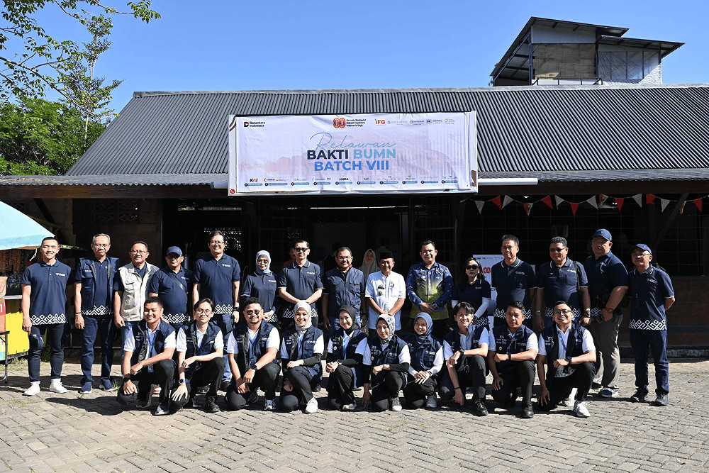 HUT RI: Askrindo Dorong Ekonomi Sulsel Melalui Relawan BUMN 2025