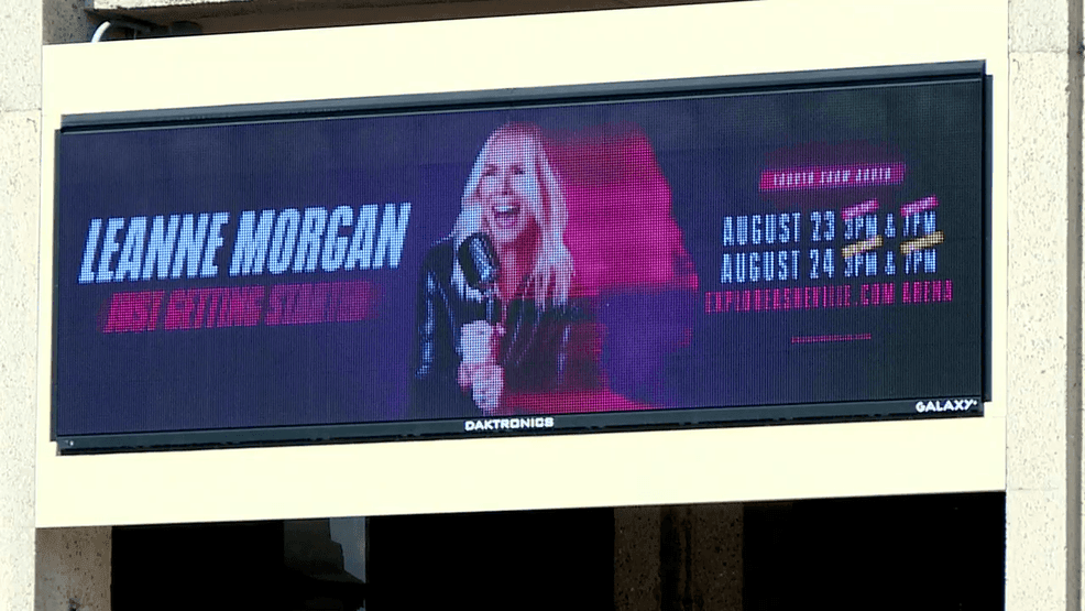 Comedian Leanne Morgan draws massive crowd to downtown Asheville show