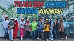Telaga Biru Cicerem, Wisata Populer di Desa Kaduela yang Jadi Incaran Komunitas Barraya untuk Foto d