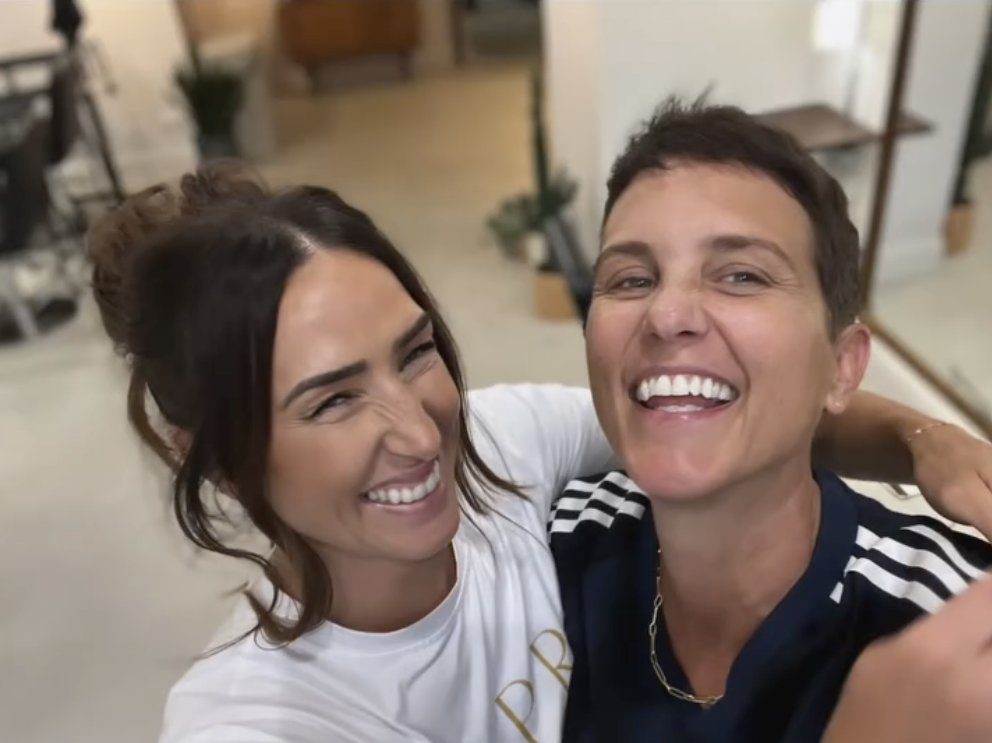 Heather recently debuted a sharp new ‘do, which will be featured on screen going forward (Picture: Heather Peace)