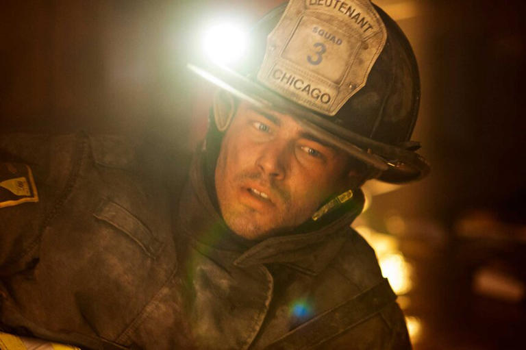 Taylor Kinney's First-Ever Line on Chicago Fire Happened Moments Before Disaster