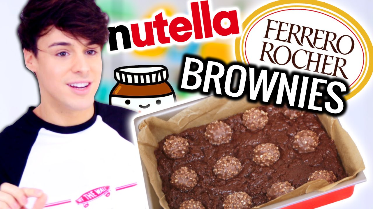 Nutella and Ferrero Rocher Brownies You Must Try