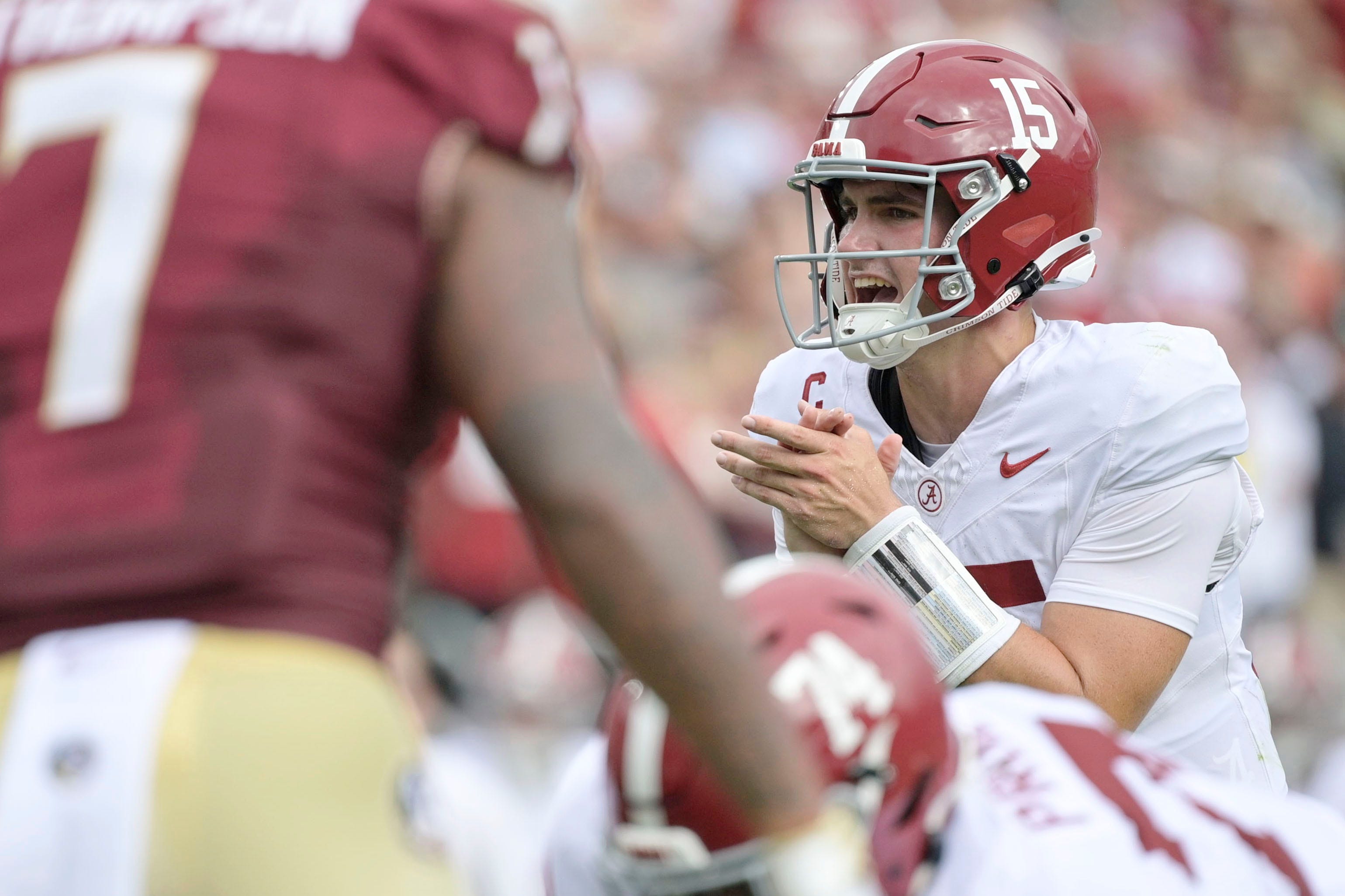 A digital collage featuring gaming and movie products on sale including College Football 26, Demon Slayer, Superman Blu-ray, LEGO Harry Potter.