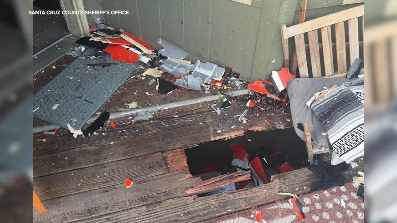 2 injured after large remotecontrolled plane crashes into Santa Cruz