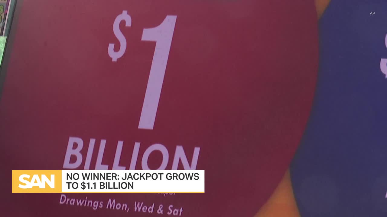 Powerball jackpot climbs to $1.1 billion after no winner drawn