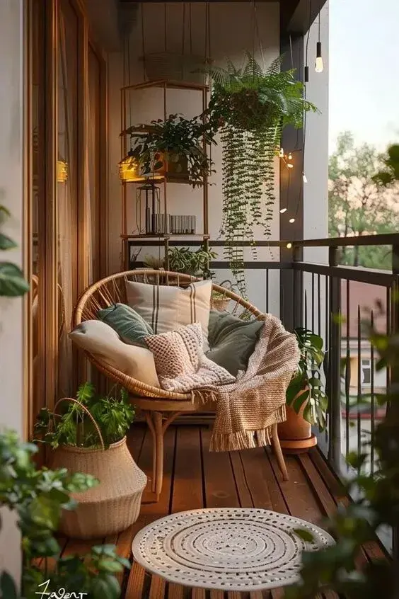 Μεταμόρφωσε το μικρό σου μπαλκόνι σε μια όαση χαλάρωσης - 9 ιδέες για να δείχνει μεγαλύτερο