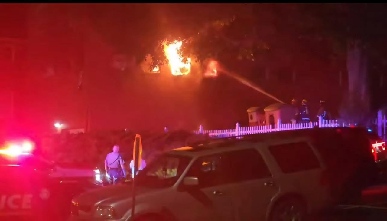 Fire damages oldest Catholic church in Greene County; Masses canceled