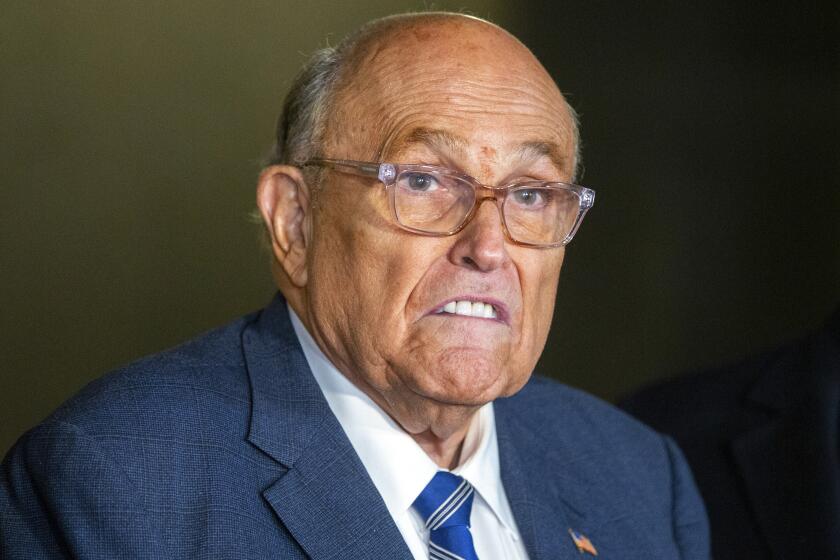 Rudolph W. Giuliani injured in New Hampshire car crash, his spokesperson says