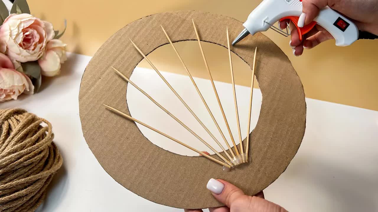 What A Beauty! Home Decor Idea From Cardboard And Jute Rope! The Best