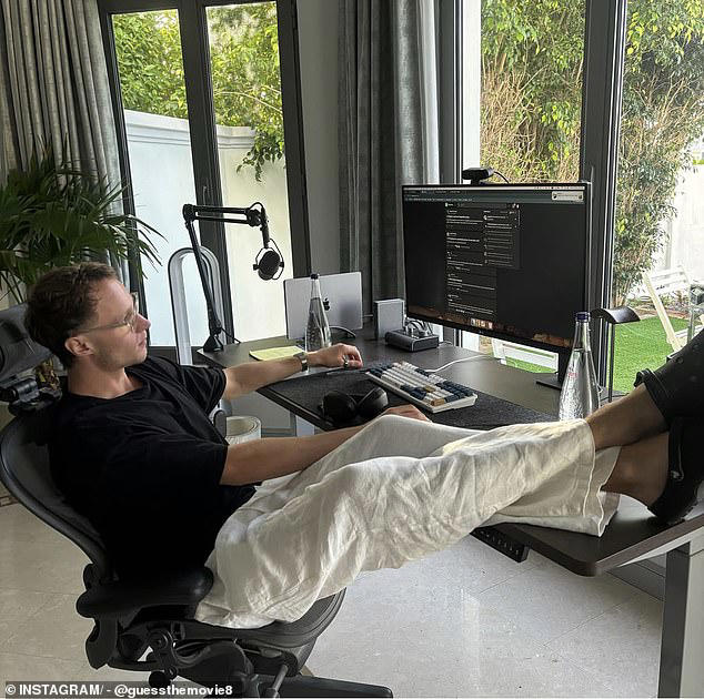 Charlie Morgan (pictured) moved to the United Arab Emirates in 2023, as a 'business decision' more so than a personal one, thanks to Dubai's lucrative tax-free earnings