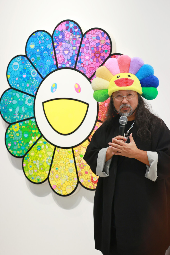 Japanese pop artist Takashi Murakami