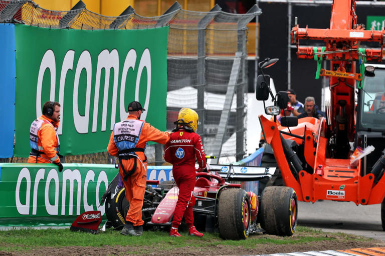 Hamilton gets Monza grid penalty for unusual pre-race yellow flag offence