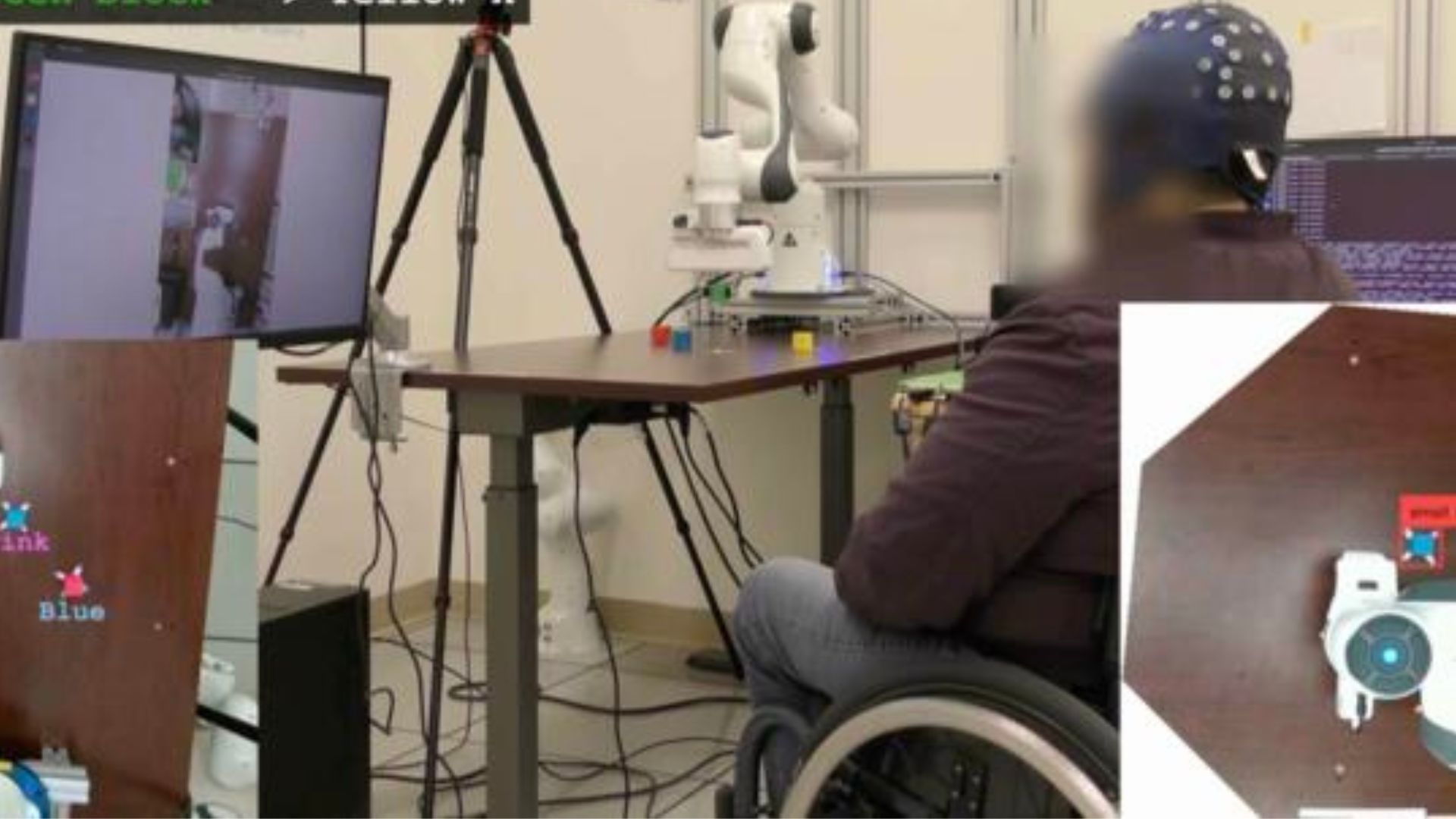 AI-powered brain chips let paralyzed patients steer robot arm with thoughts