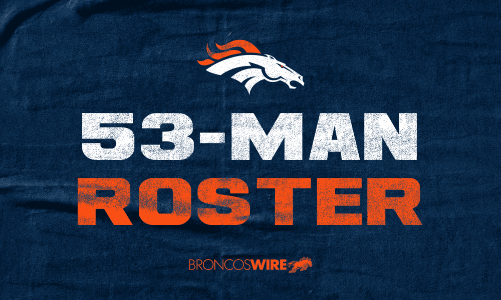 Broncos' 53-man roster going into 'Sunday Night Football' vs. Rams