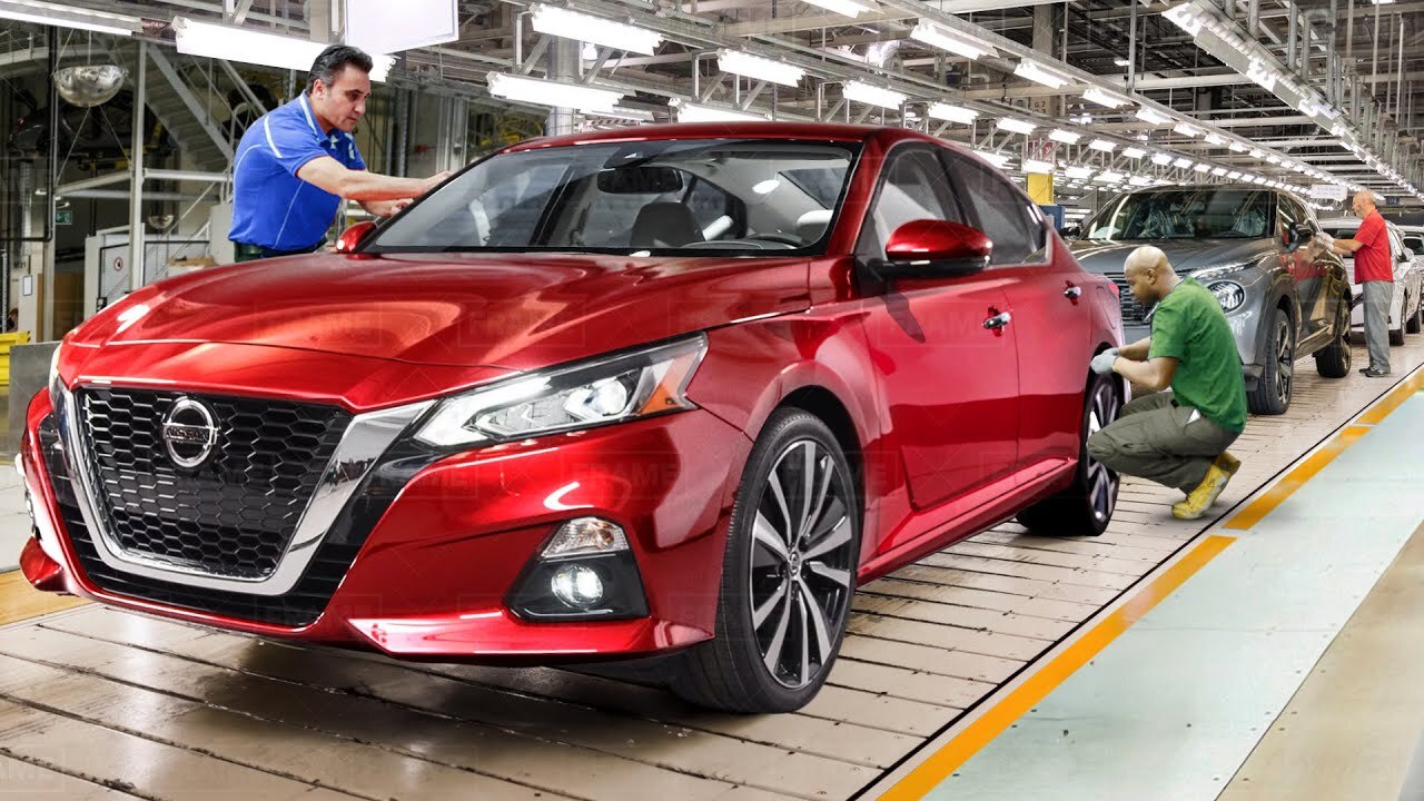 Inside Massive Factory Producing the Brand New Nissan Altima ...