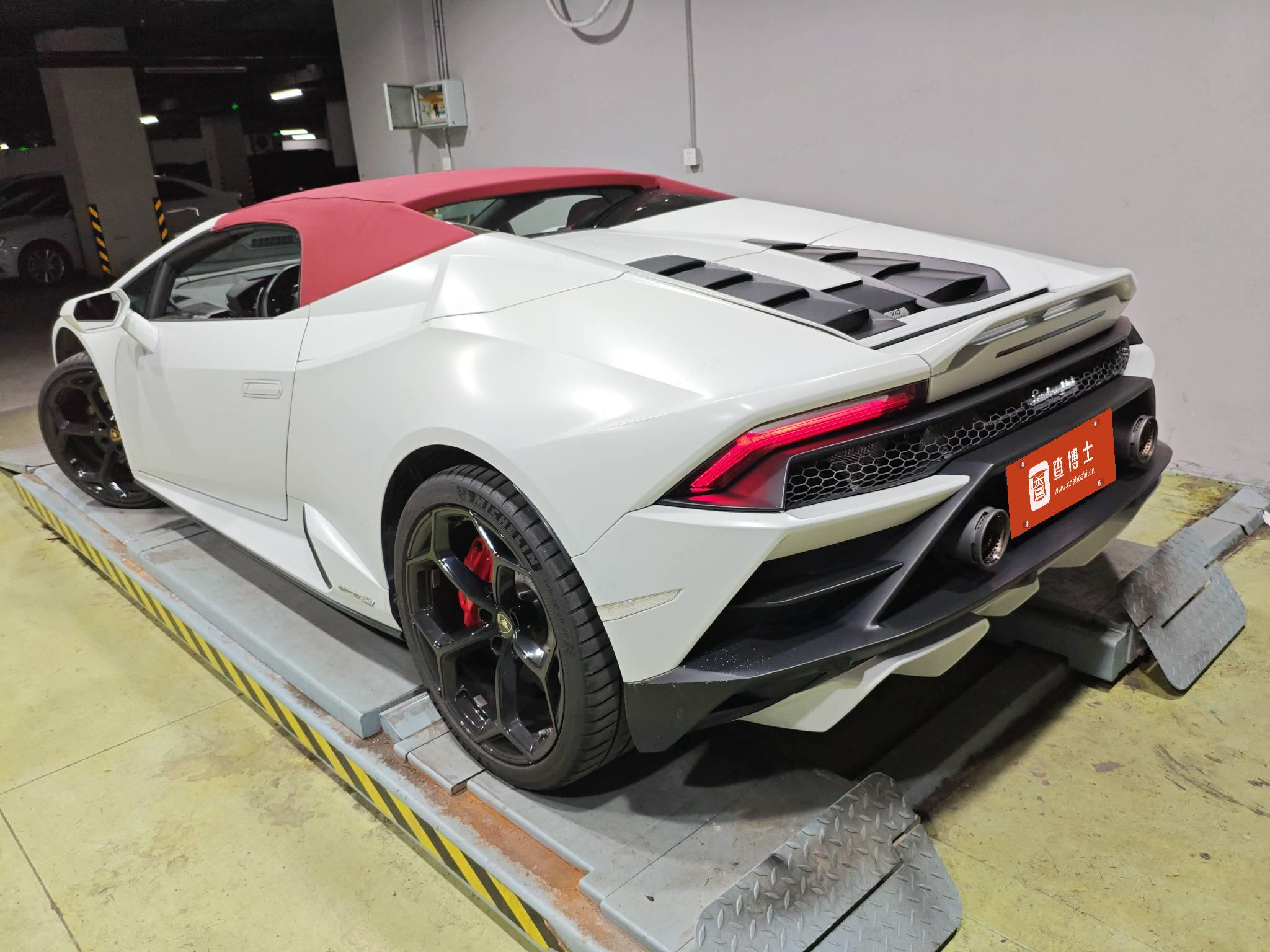 兰博基尼 Huracán 2020款 Huracán EVO RWD Spyder实拍图